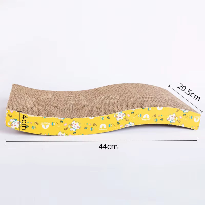New Bowl Cat Scraper Sharpening Claw Cardboard Corrugated Board Scratch-Resistant Cat Scratch Board Cat Toy Sofa Cushion Bed