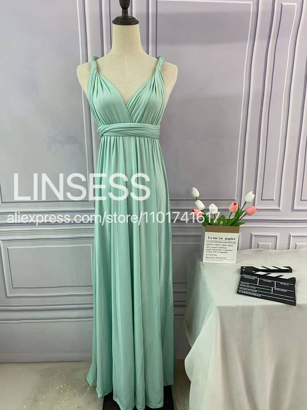 Multiway Maxi Dress Bridesmaid Dress Infinity Cocktail Dress Floor Length Bridesmaid Dress Maxi Dress for Bridesmaid Gifts