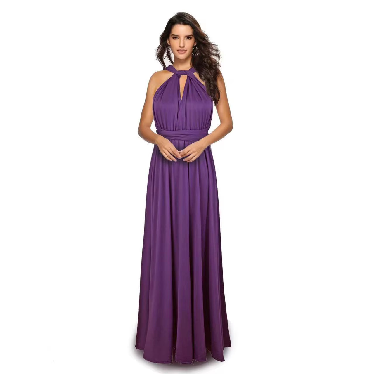 Multiway Maxi Dress Bridesmaid Dress Infinity Cocktail Dress Floor Length Bridesmaid Dress Maxi Dress for Bridesmaid Gifts