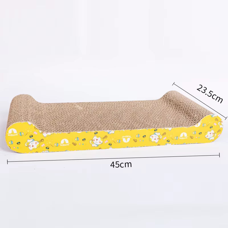 New Bowl Cat Scraper Sharpening Claw Cardboard Corrugated Board Scratch-Resistant Cat Scratch Board Cat Toy Sofa Cushion Bed