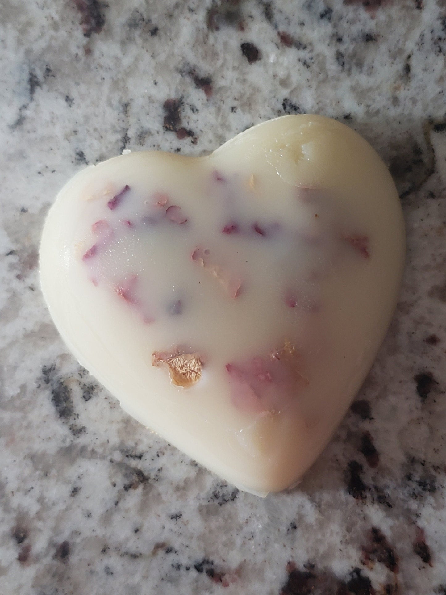 Lotion Bar with Rose Petals-2
