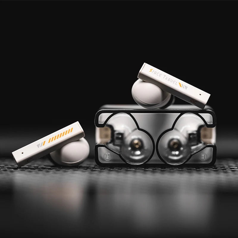 Space Travel Earphone TWS Bluetooth 5.3 Noise Canceling True Wireless Stereo Iems