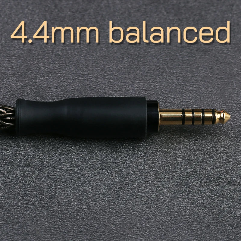 16 Core Headphone Cable for Dan Clark Audio Aeon Alpha Expanse Ether Stealth XLR 4.4Mm 2M 3M Upgrade Balanced Cable