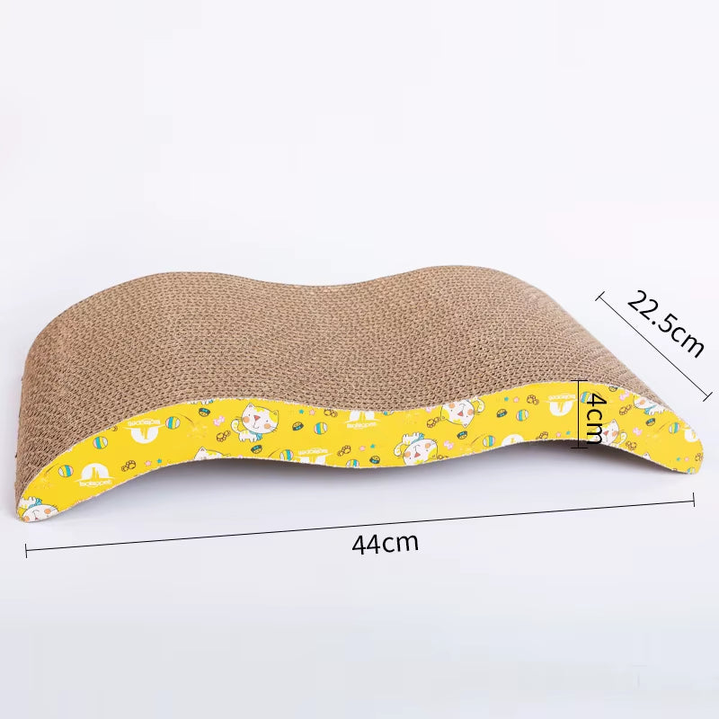 New Bowl Cat Scraper Sharpening Claw Cardboard Corrugated Board Scratch-Resistant Cat Scratch Board Cat Toy Sofa Cushion Bed