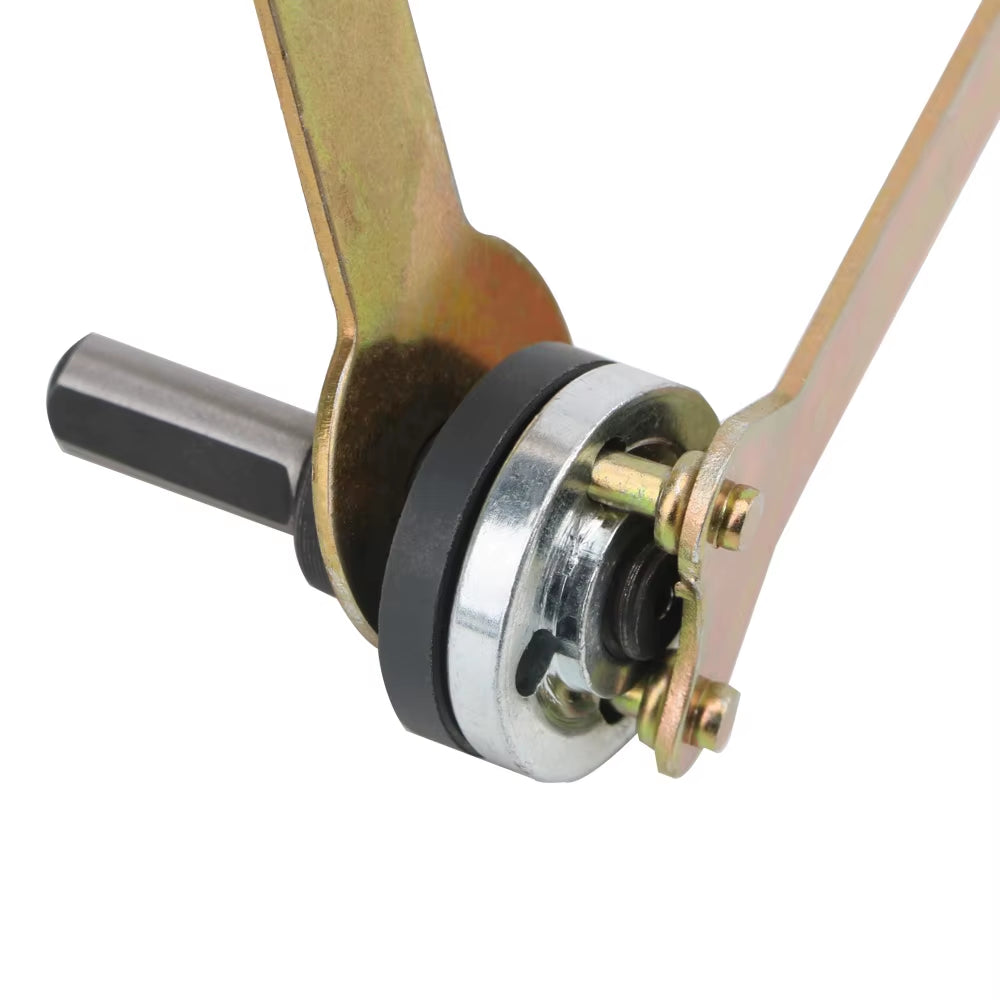 10Mm Electric Drill Conversion Angle Grinder Connecting Rod for Cutting Disc Polishing Wheel Metals Handle Holder Adapter 1 Set