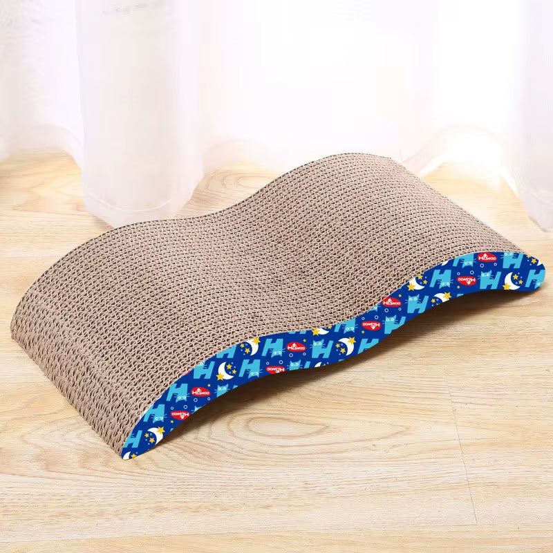 New Bowl Cat Scraper Sharpening Claw Cardboard Corrugated Board Scratch-Resistant Cat Scratch Board Cat Toy Sofa Cushion Bed