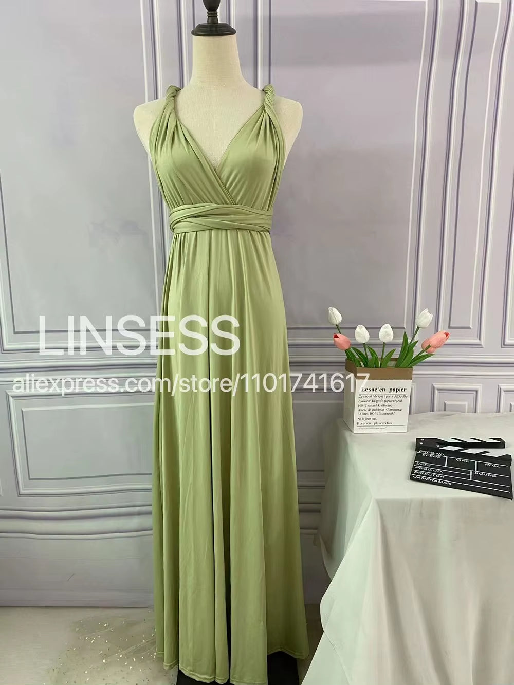 Multiway Maxi Dress Bridesmaid Dress Infinity Cocktail Dress Floor Length Bridesmaid Dress Maxi Dress for Bridesmaid Gifts