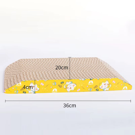 New Bowl Cat Scraper Sharpening Claw Cardboard Corrugated Board Scratch-Resistant Cat Scratch Board Cat Toy Sofa Cushion Bed