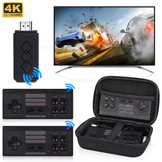 Video Game Console Hdmi-Compatible Mini TV Game Stick Built in 1661+ Classic 8 Bit Games Retro Handheld Game Player Dual Gamepad