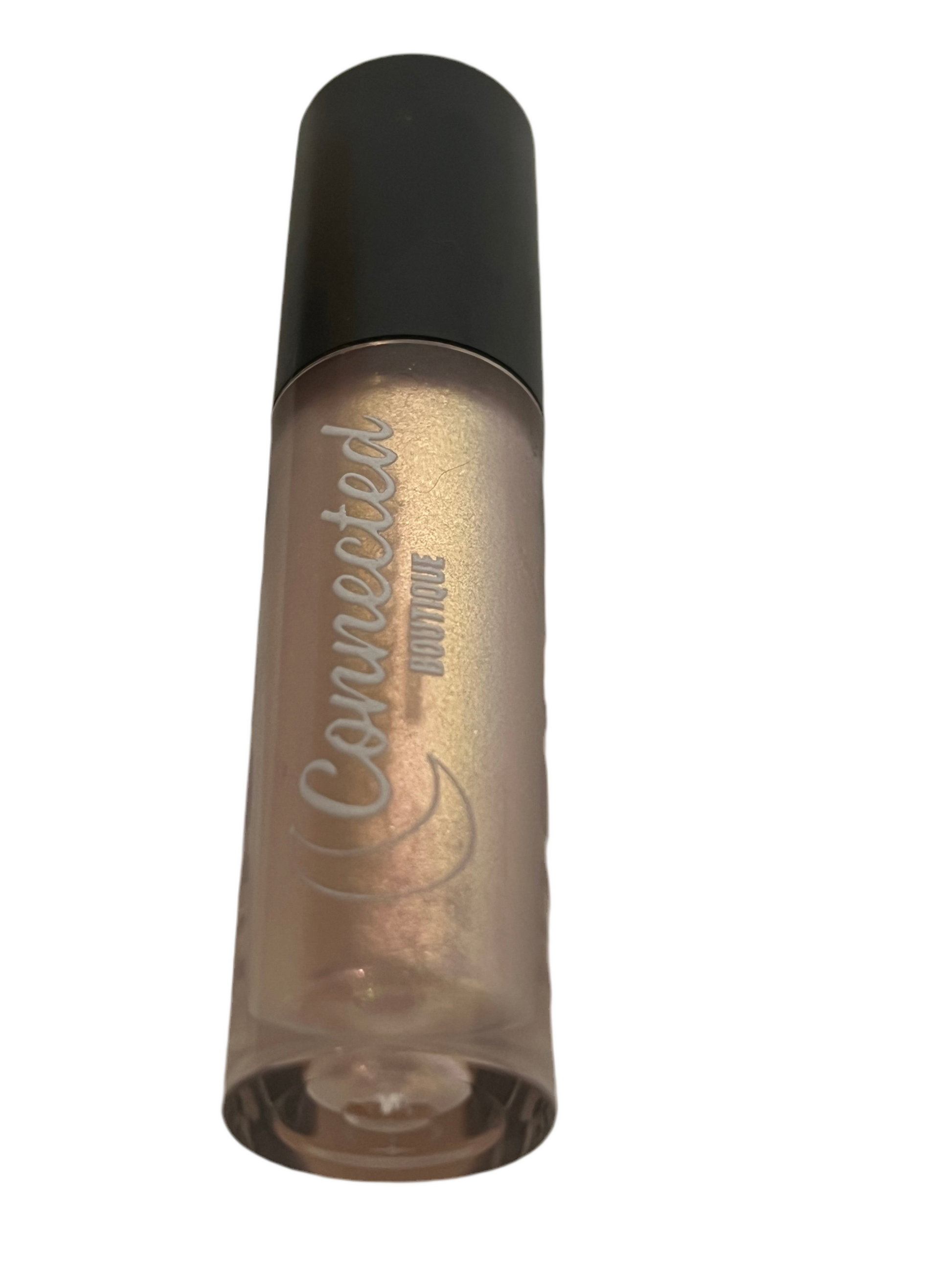 Pixie pink shimmer lip gloss-2