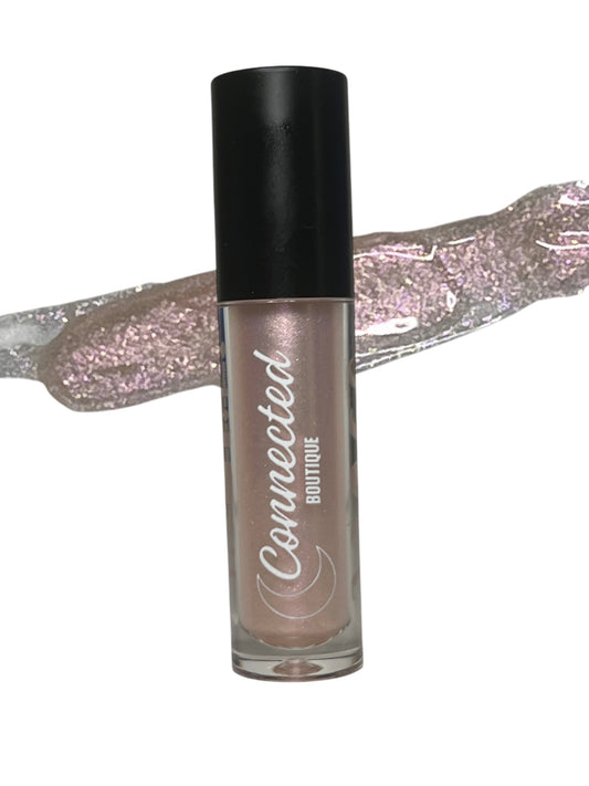 Pixie pink shimmer lip gloss-0