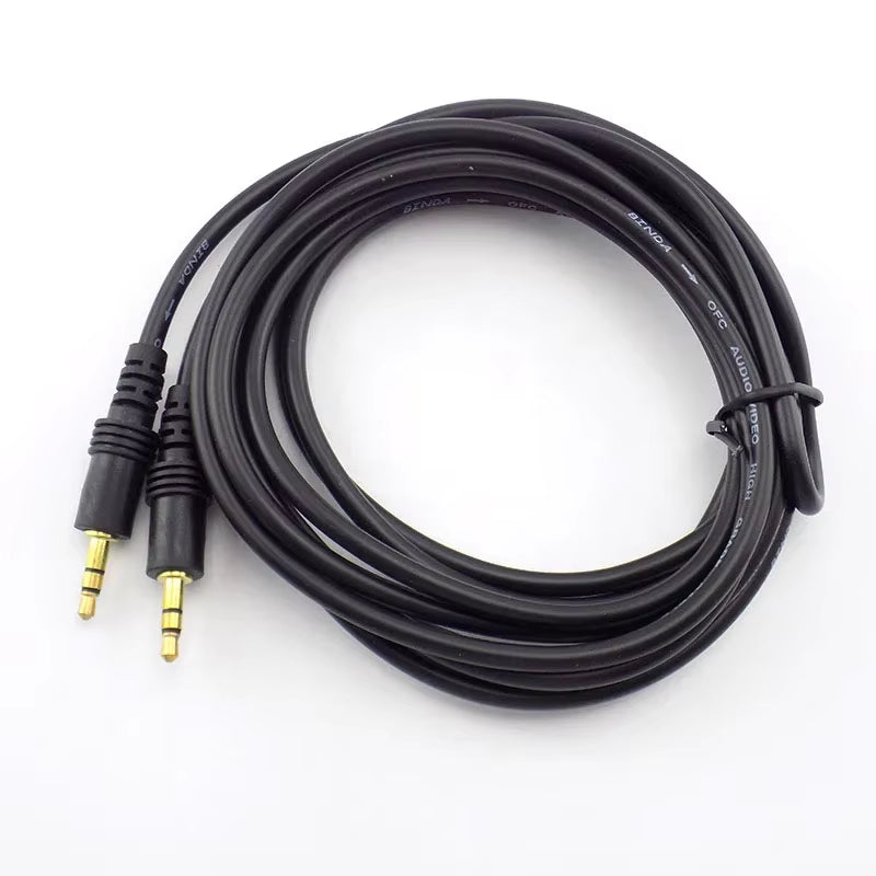 1.5/3/5/10/20M 3.5Mm Stereo Male to Male Jack Male to Female Audio Aux Extension Cable Cord for Computer Laptop MP3/MP4 H10