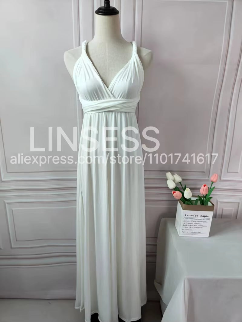 Multiway Maxi Dress Bridesmaid Dress Infinity Cocktail Dress Floor Length Bridesmaid Dress Maxi Dress for Bridesmaid Gifts