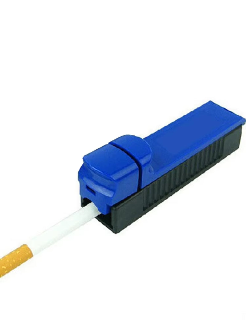 1Pc Single Tube Cigarette Filling Roller Maker Manual Cigarette Tobacco Rolling Machine Smoke Injector Smoking Useful Gadgets
