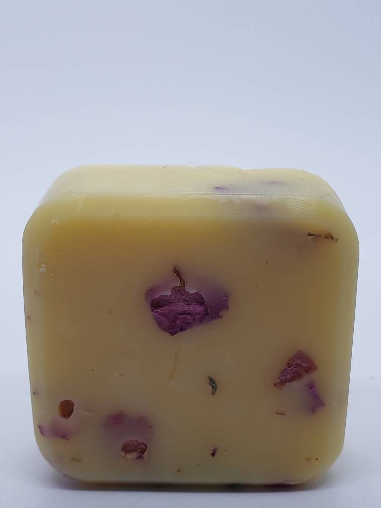 Lotion Bar with Rose Petals-0